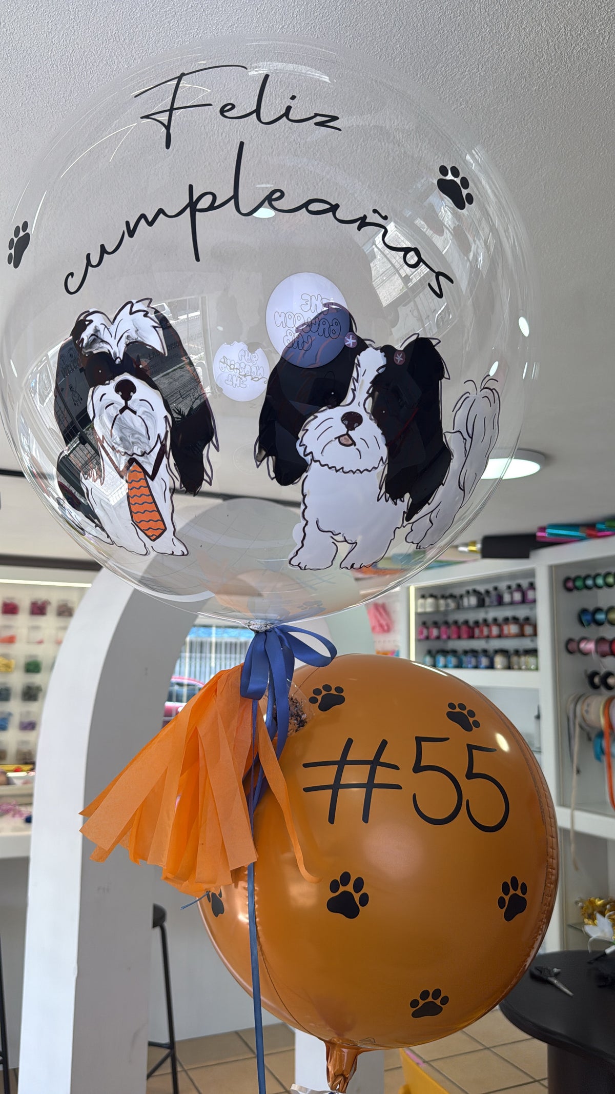 Bouquet Burbuja Shih Tzu