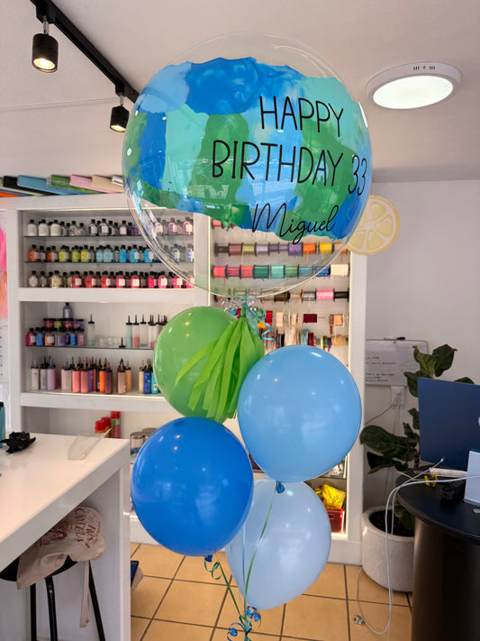 Burbuja Birthday Blue/Green
