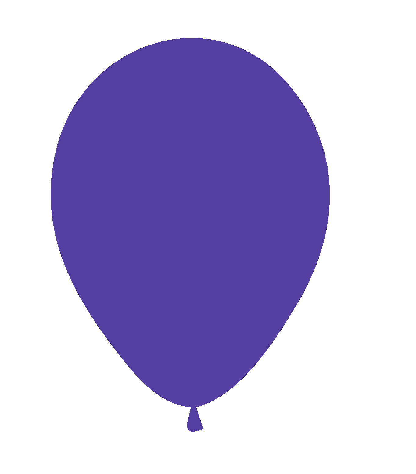 Globo Látex 12" Morado
