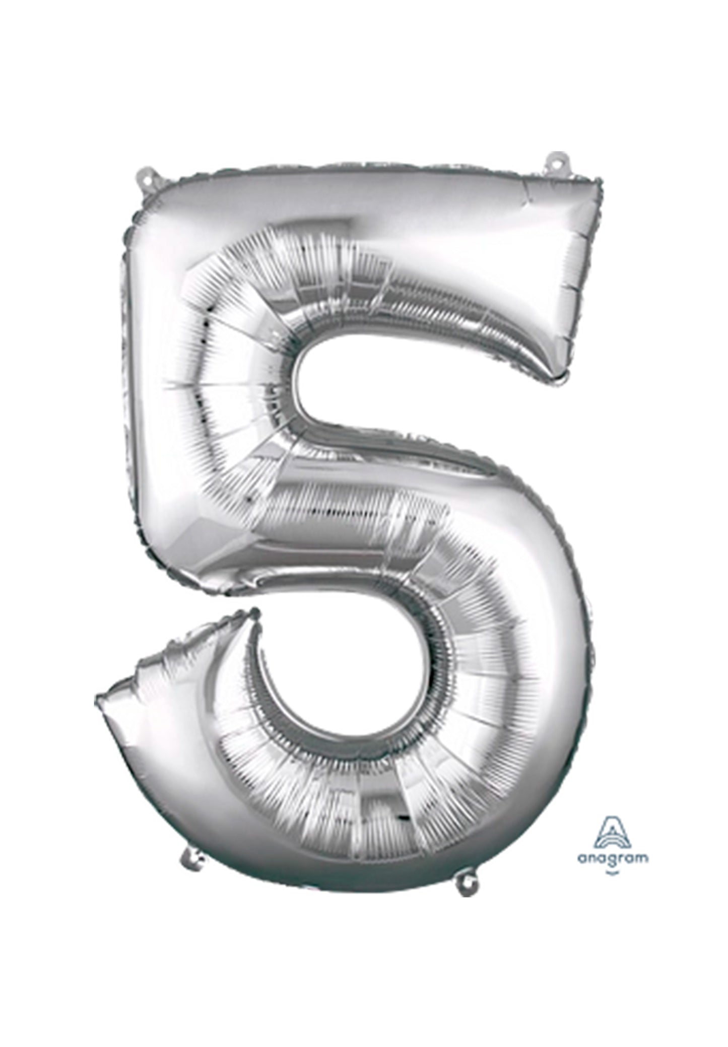 Número #5 Gigante Plata