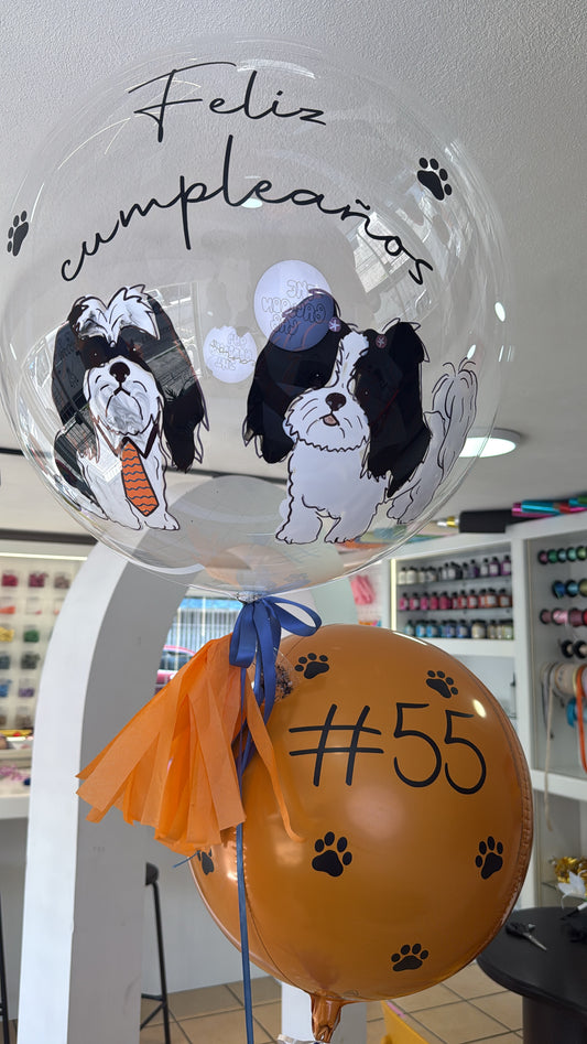 Bouquet Burbuja Shih Tzu