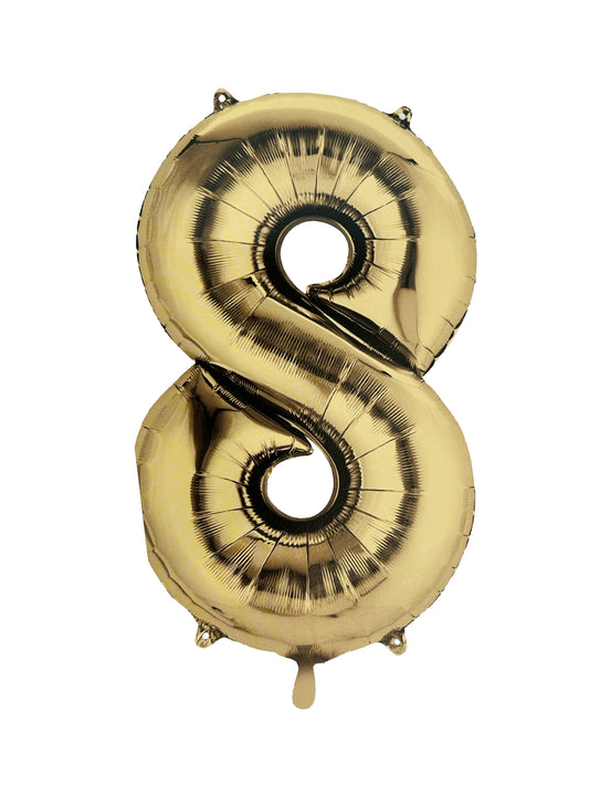 Número #8 Gigante Dorado