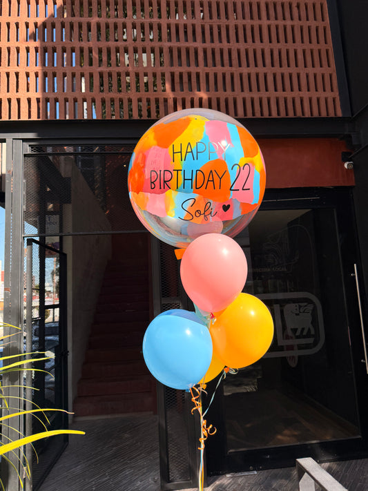 Burbuja Marmoleada + 4 Latéx