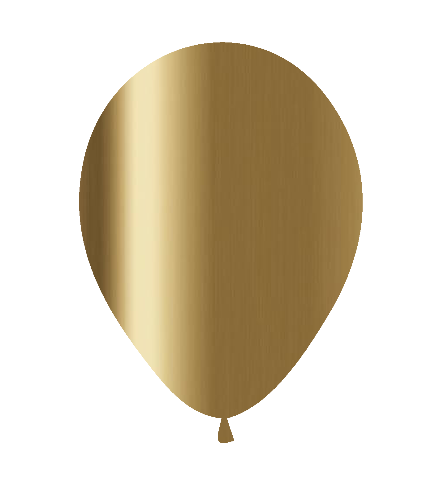 Globo Látex 12" Dorado