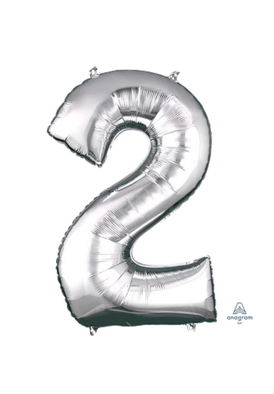 Número #2 Gigante Plata