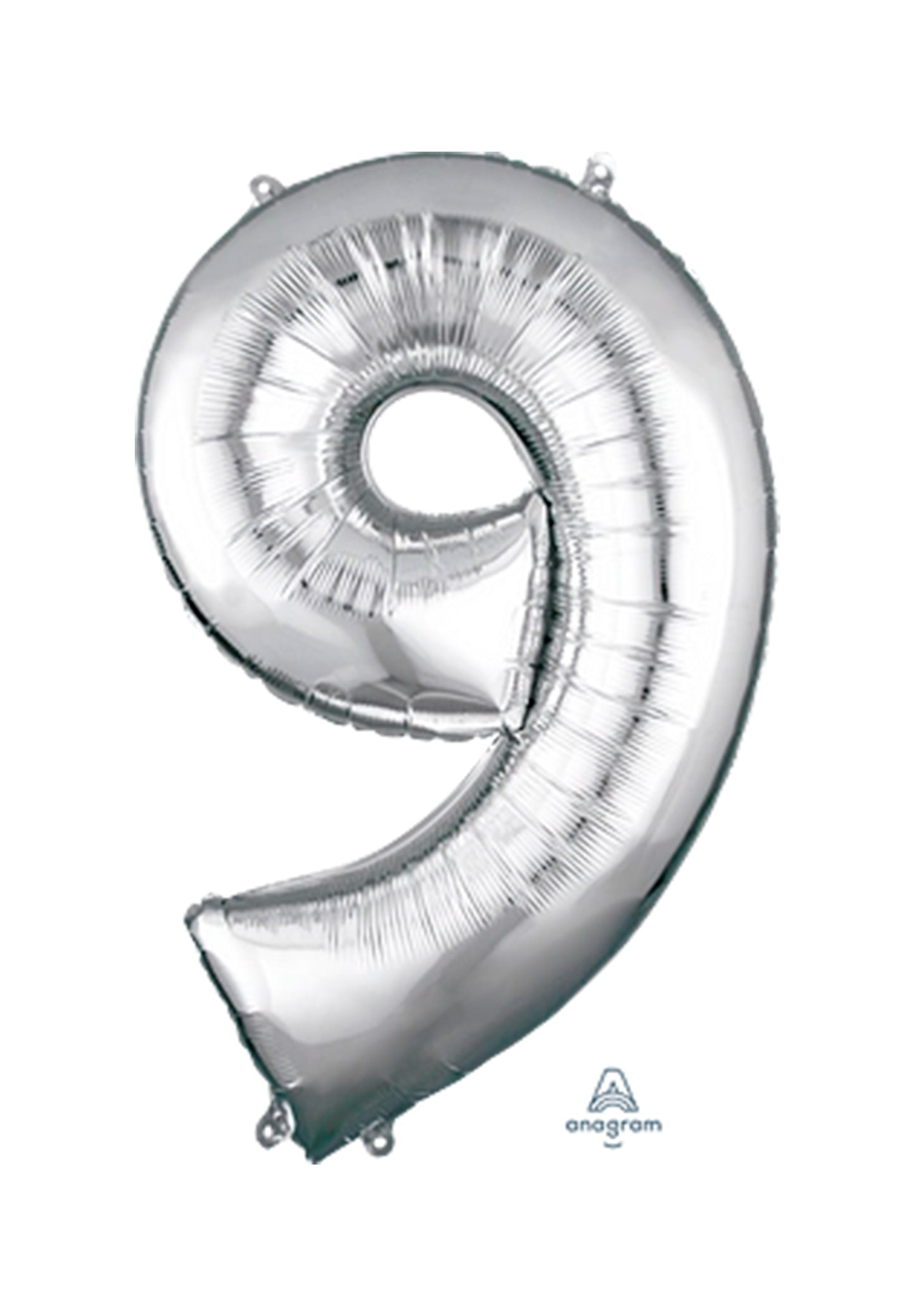Número #9 Gigante Plata